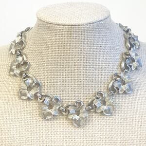 Vintage Puccini Choker Silver Tone